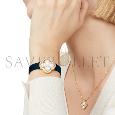 VAN CLEEF VINTAGE ALHAMBRA PENDANT18K YELLOW GOLD, DIAMOND VCARA45300